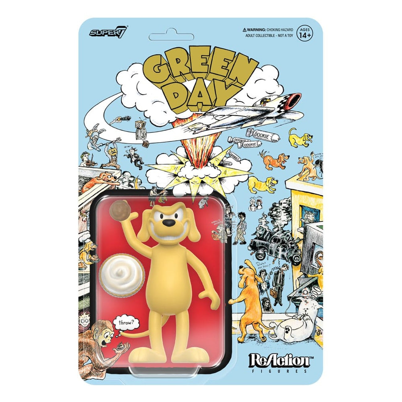 Immagine del prodotto Green Day Action figure ReAction Dookie Dog 9 cm