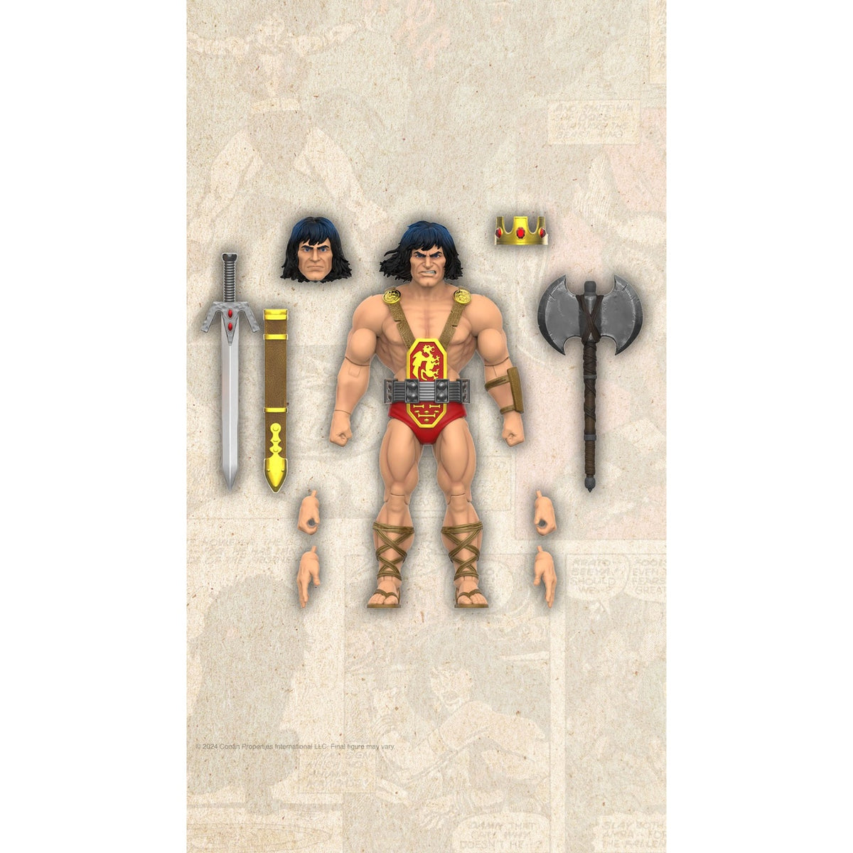 Immagine del prodotto Conan il Barbaro action figure Ultimates Kull The Conqueror 18 cm