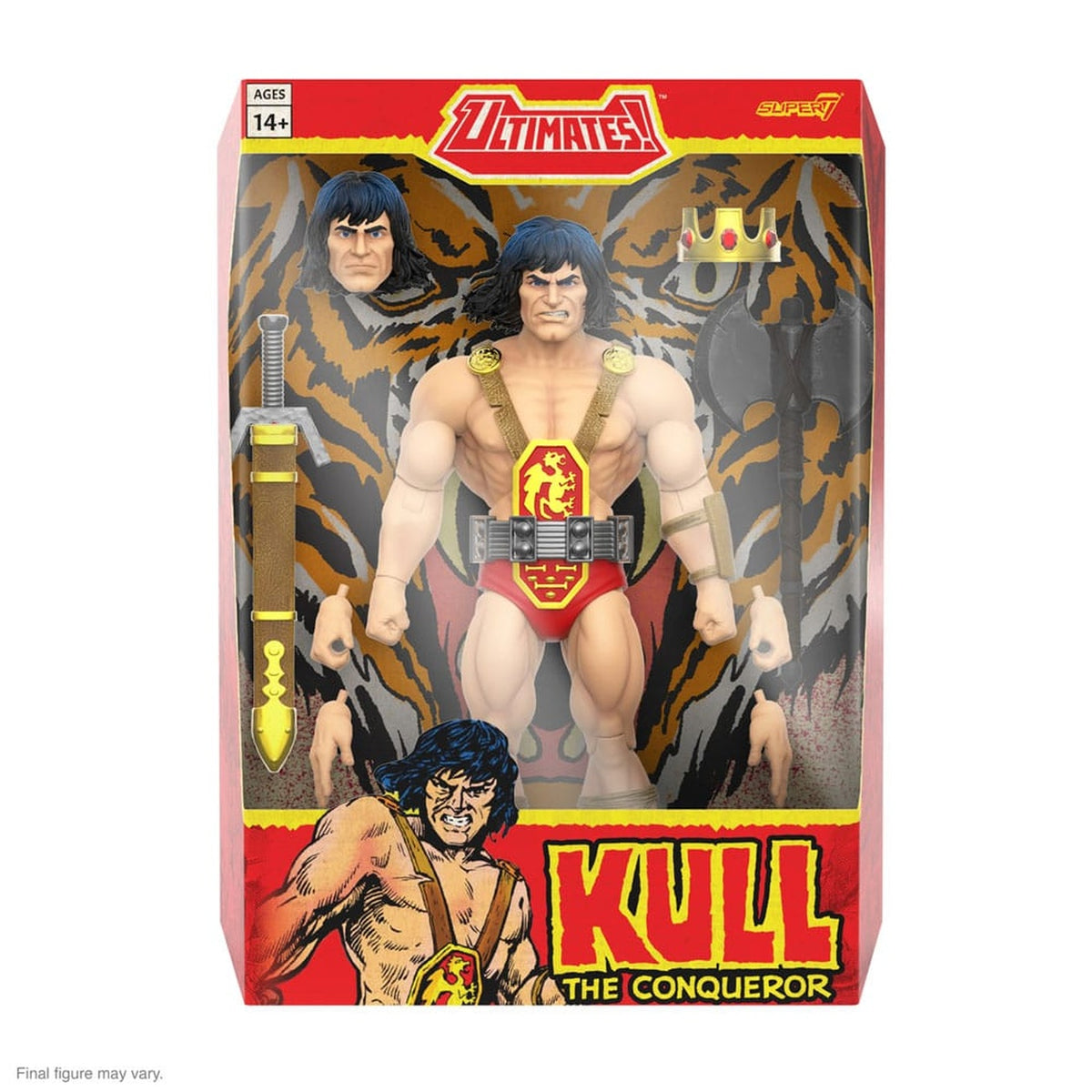 Immagine del prodotto Conan il Barbaro action figure Ultimates Kull The Conqueror 18 cm