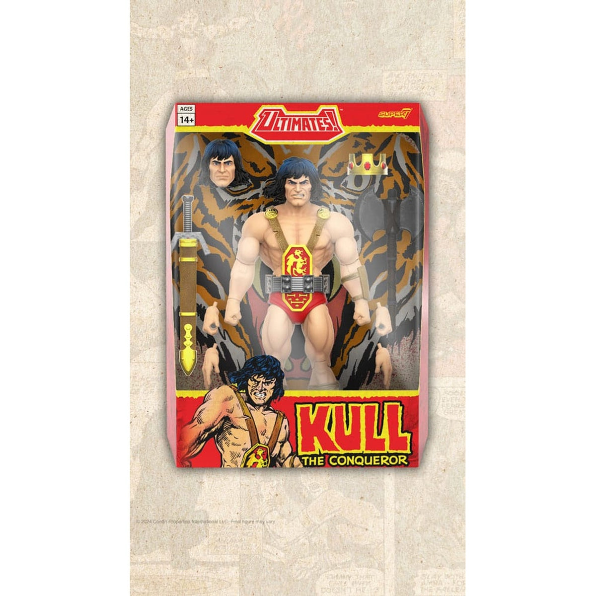 Immagine del prodotto Conan il Barbaro action figure Ultimates Kull The Conqueror 18 cm