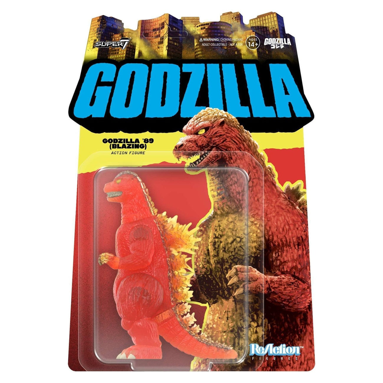 Immagine del prodotto Godzilla Toho ReAction Action figure Godzilla - 1989 (Fiammeggiante) 10 cm