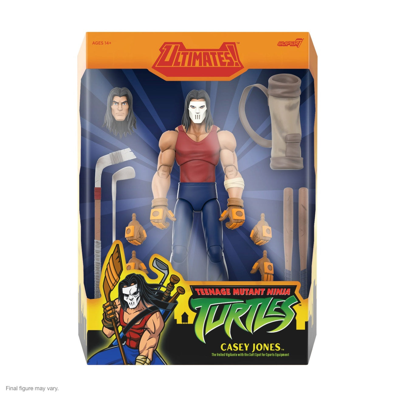 Immagine del prodotto Teenage Mutant Ninja Turtles Ultimates action figure Wave 13 Casey Jones 18 cm