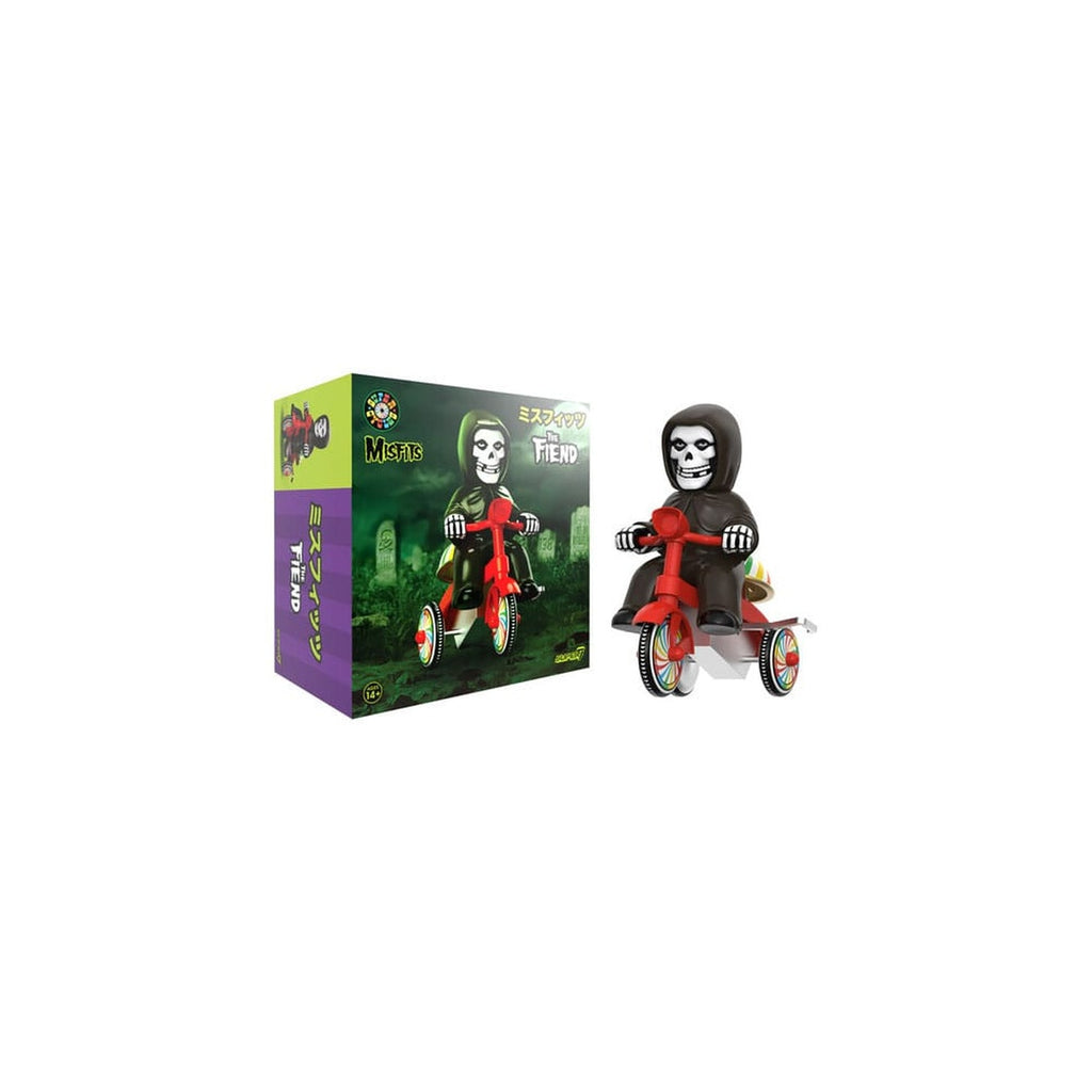 Immagine del prodotto Misfits Super Cycles action figure Fiend (nero con triciclo rosso) 13 cm