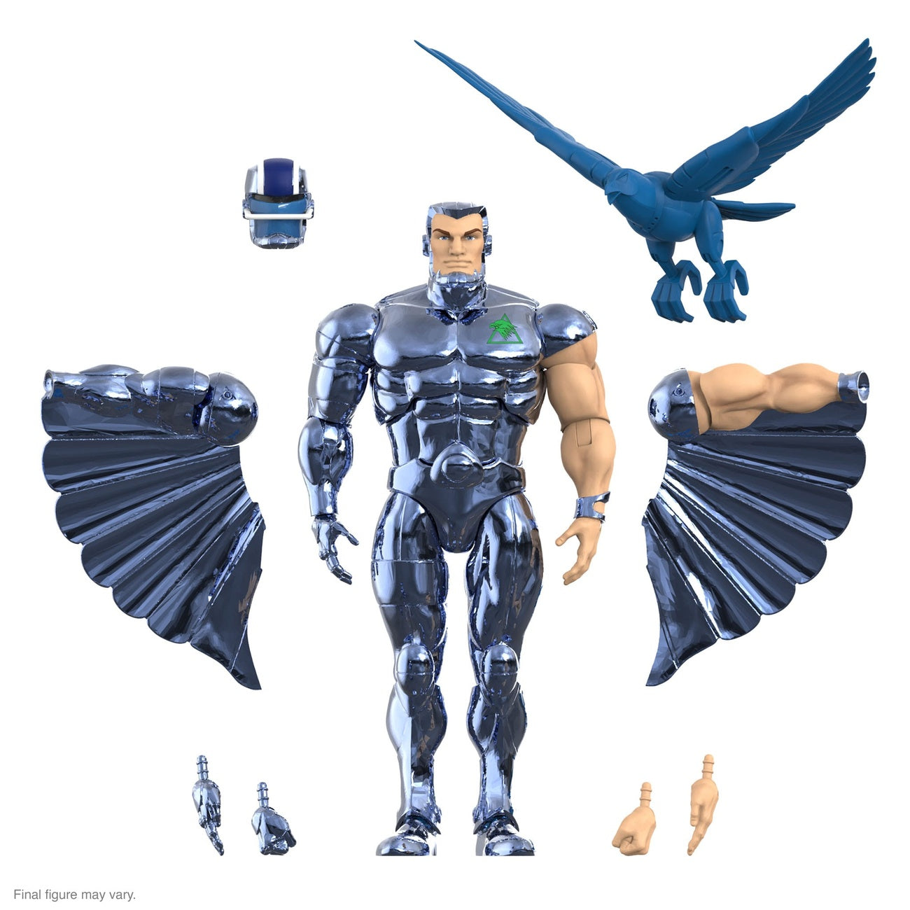 Immagine del prodotto SilverHawks Ultimates Action figure Steelwill (Toy Version Vac Metal) 18 cm