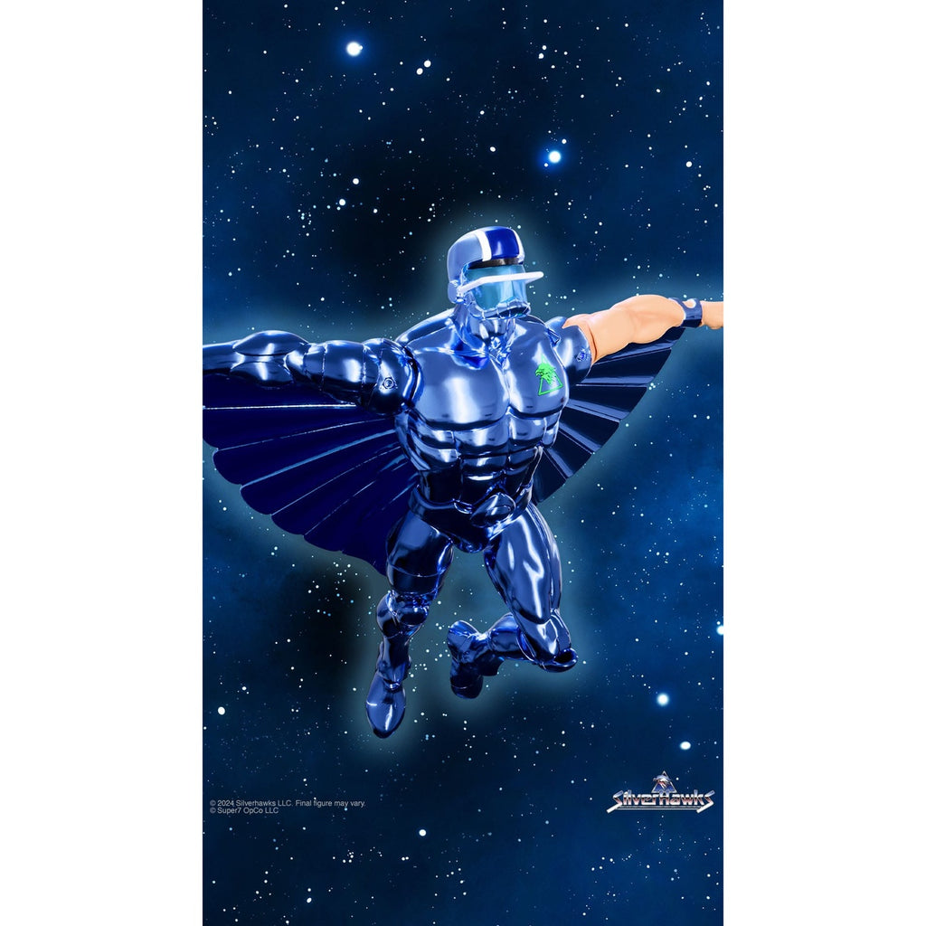 Immagine del prodotto SilverHawks Ultimates Action figure Steelwill (Toy Version Vac Metal) 18 cm