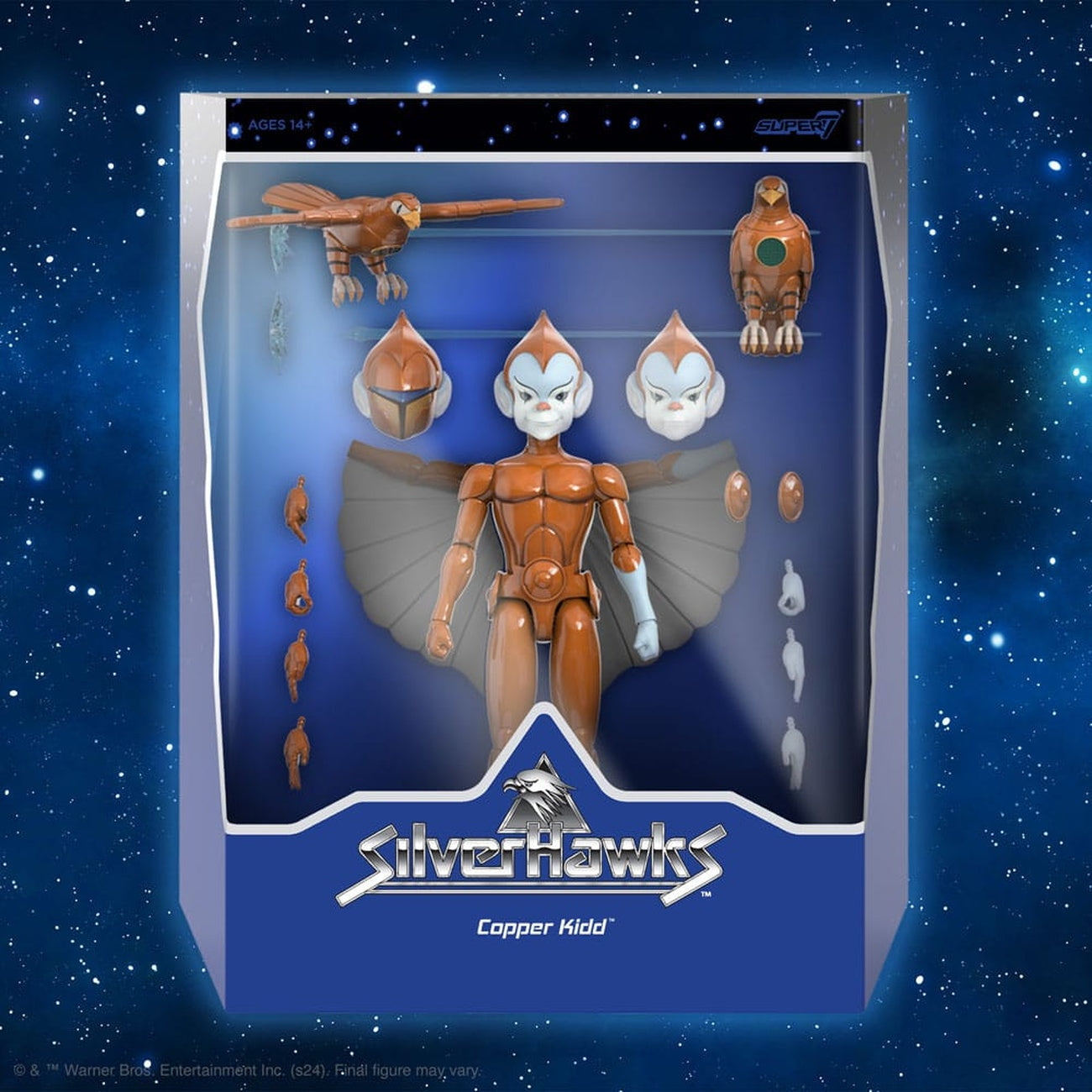 Immagine del prodotto SilverHawks Ultimates action figure Wave 2 Copper Kidd (accurata al cartone animato) 18 cm
