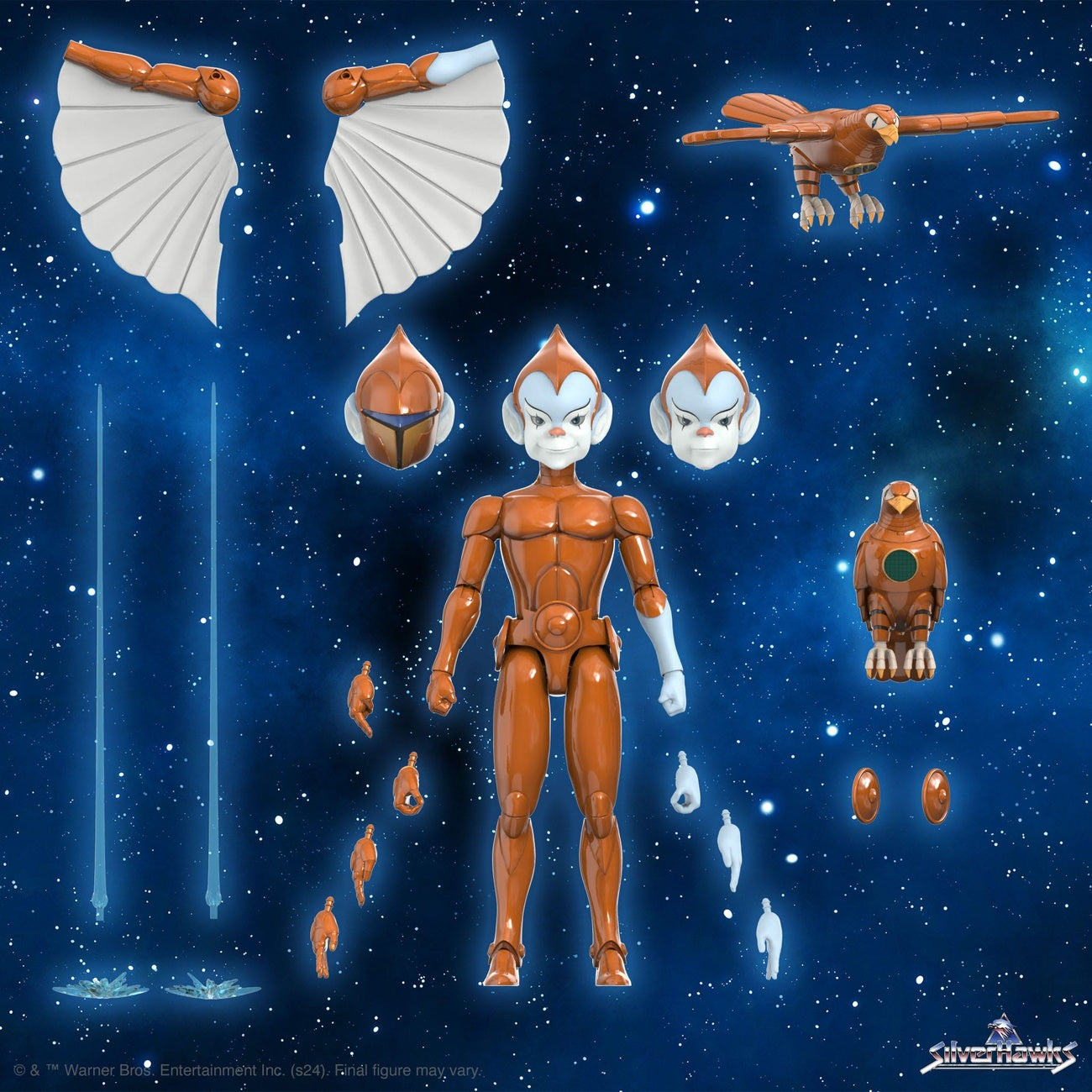 Immagine del prodotto SilverHawks Ultimates action figure Wave 2 Copper Kidd (accurata al cartone animato) 18 cm