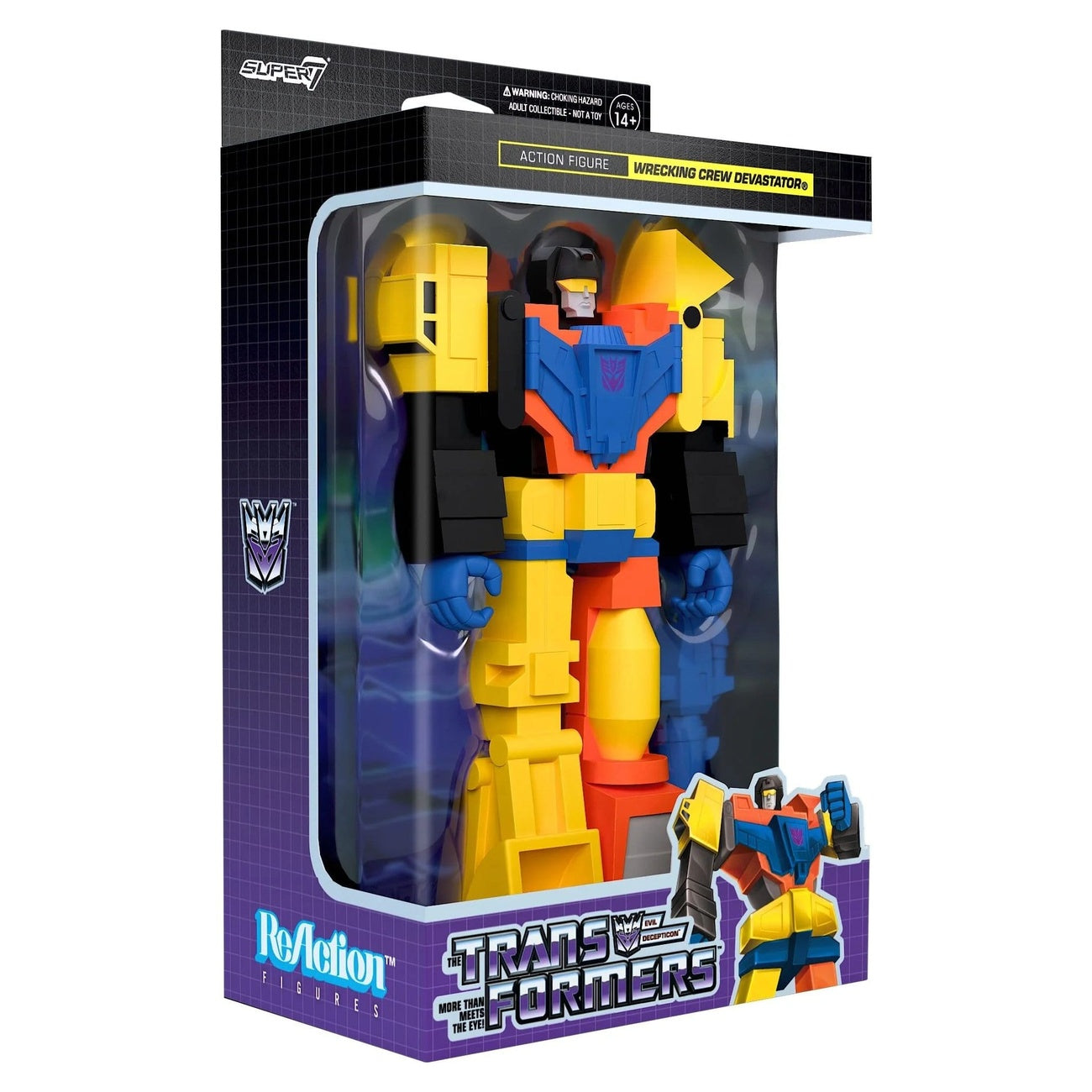 Immagine del prodotto Transformers ReAction action figure Devastator 10 cm