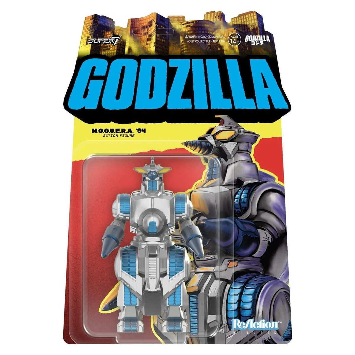 Immagine del prodotto Godzilla Toho action figure ReAction M.O.G.U.E.R.A. 10 cm