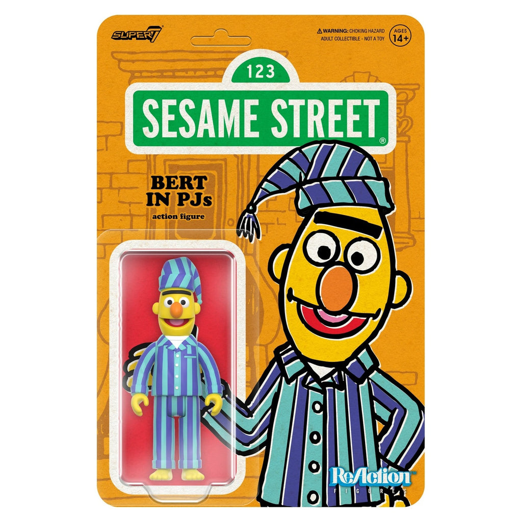 Immagine del prodotto Sesame Street action figure ReAction Wave 06 Bert (PJ) 10 cm