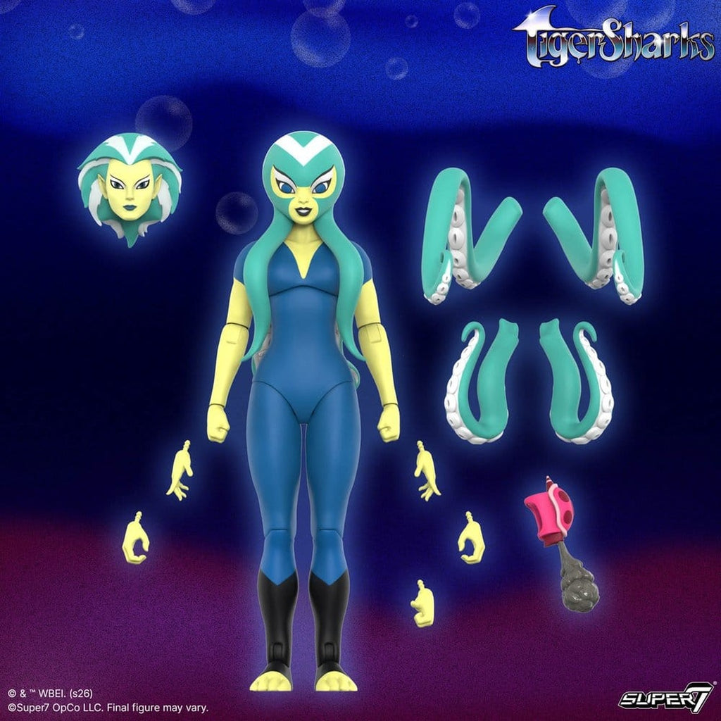 Immagine del prodotto TigerSharks Ultimates Wave 01 action figure Octavia (Ibrida) 18 cm