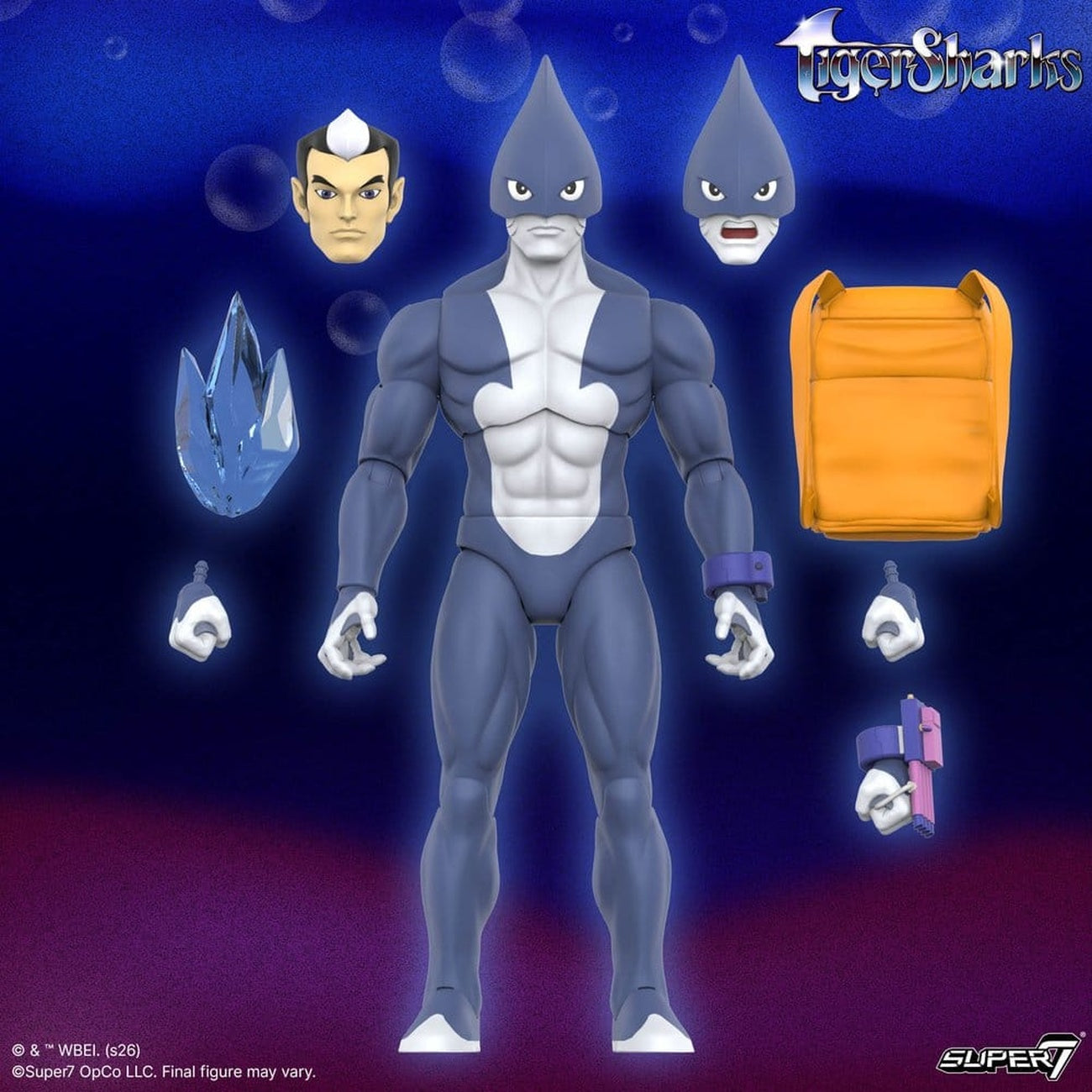 Immagine del prodotto TigerSharks Ultimates Wave 01 action figure Mako (Ibrido) 18 cm
