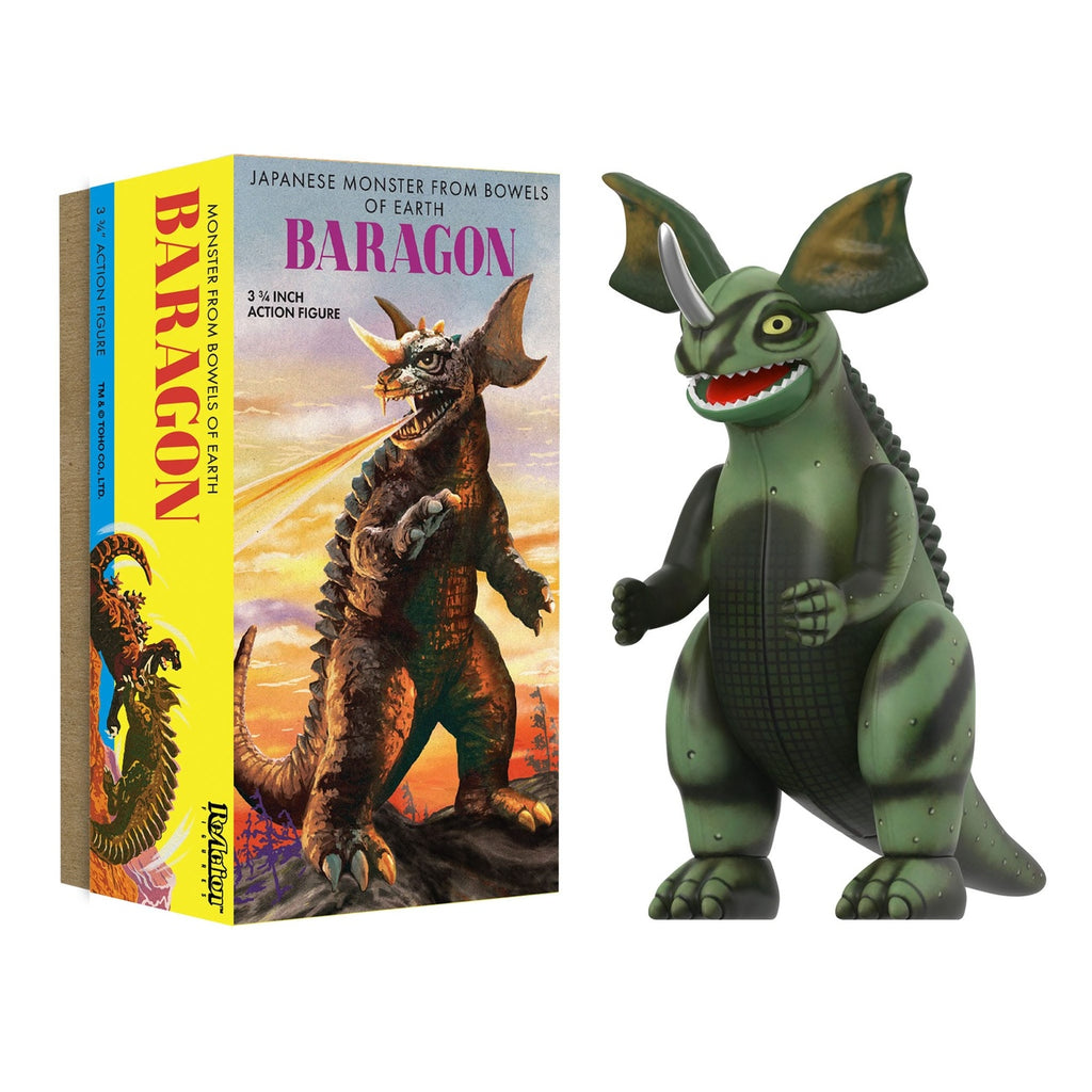 Immagine del prodotto Toho ReAction action figure Wave 01 (latta retrò) Baragon (latta Marusan) 10 cm