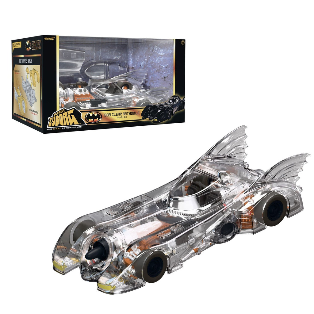 Immagine del prodotto Batman 1989 Super Cyborg Veicolo Batmobile 1989 (Clear) 35 cm