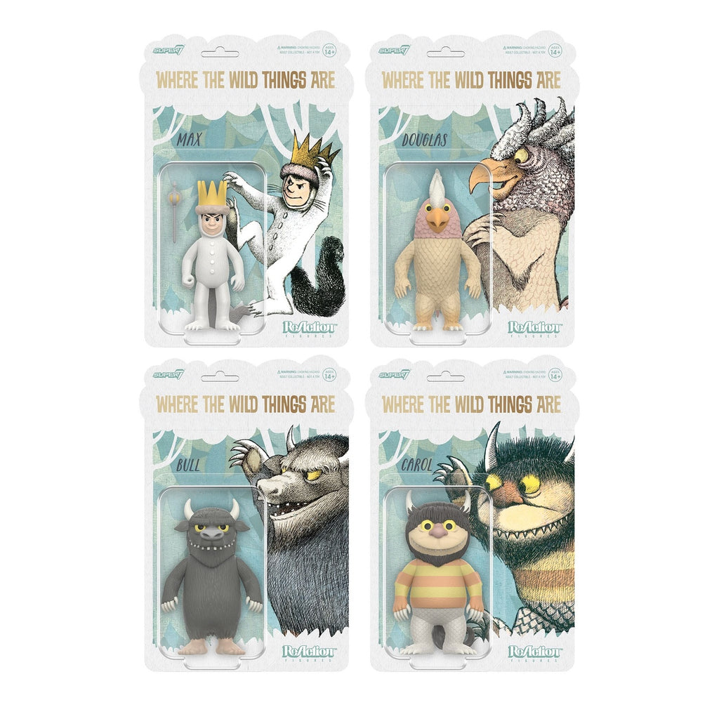 Immagine del prodotto Nel paese dei mostri selvaggi action figure ReAction Wave 01 Bull (mostro) 10 cm