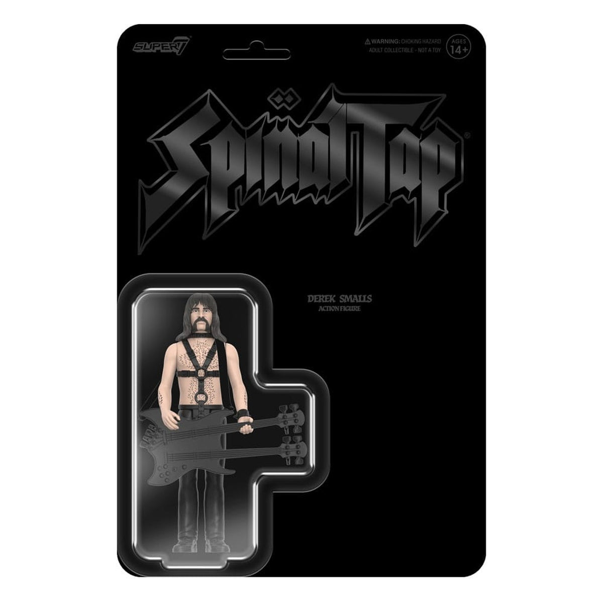 Immagine del prodotto Spinal Tap action figure ReAction Wave 02 Derek Smalls (None More Black) 10 cm