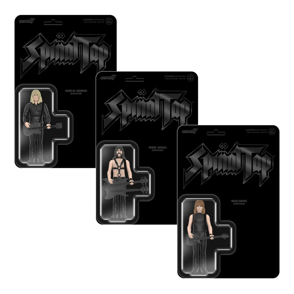 Immagine del prodotto Spinal Tap ReAction action figure Wave 02 David St. Hubbins (None More Black) 10 cm