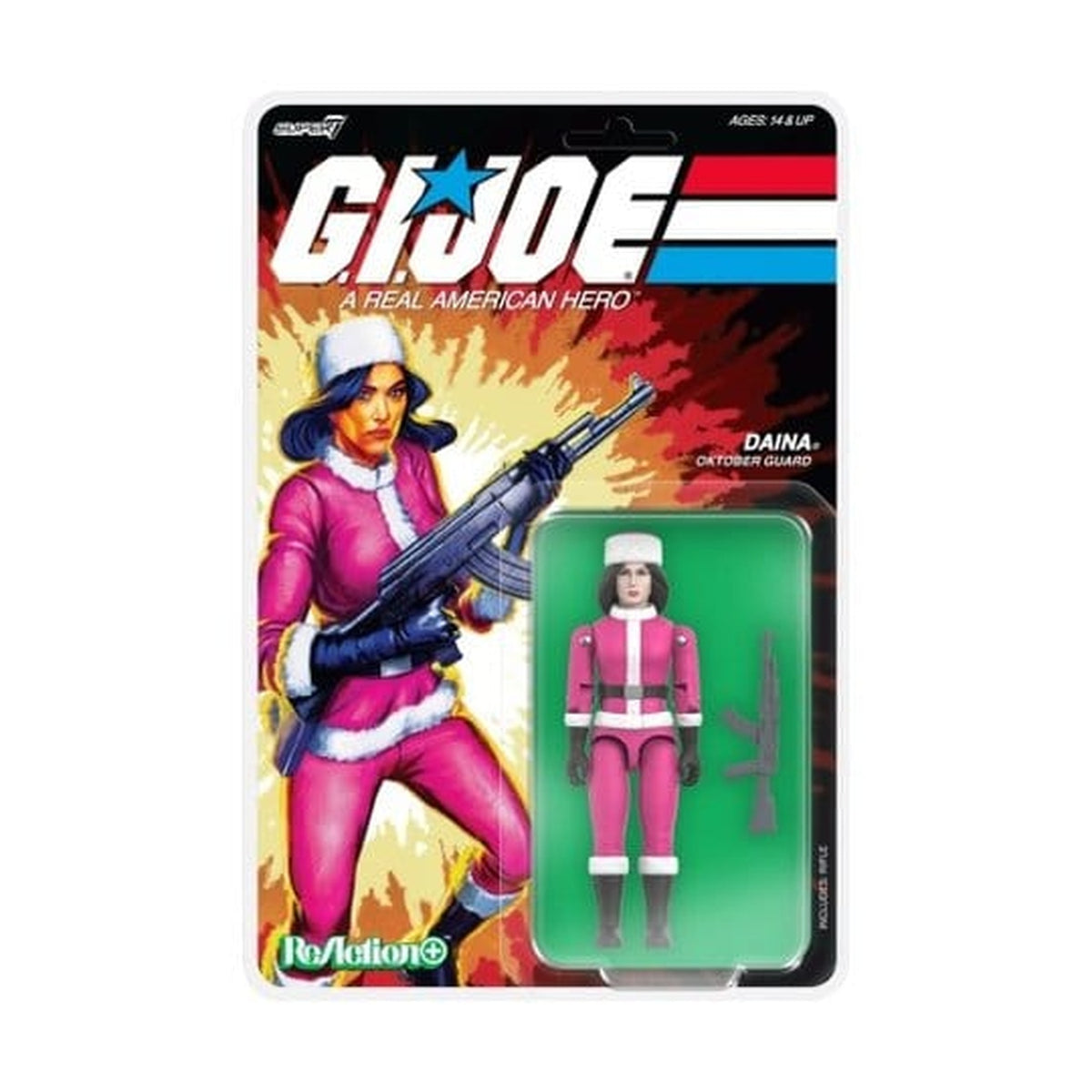 Immagine del prodotto GI Joe ReAction+ action figure Wave 07 Daina (Cartoon) 10 cm