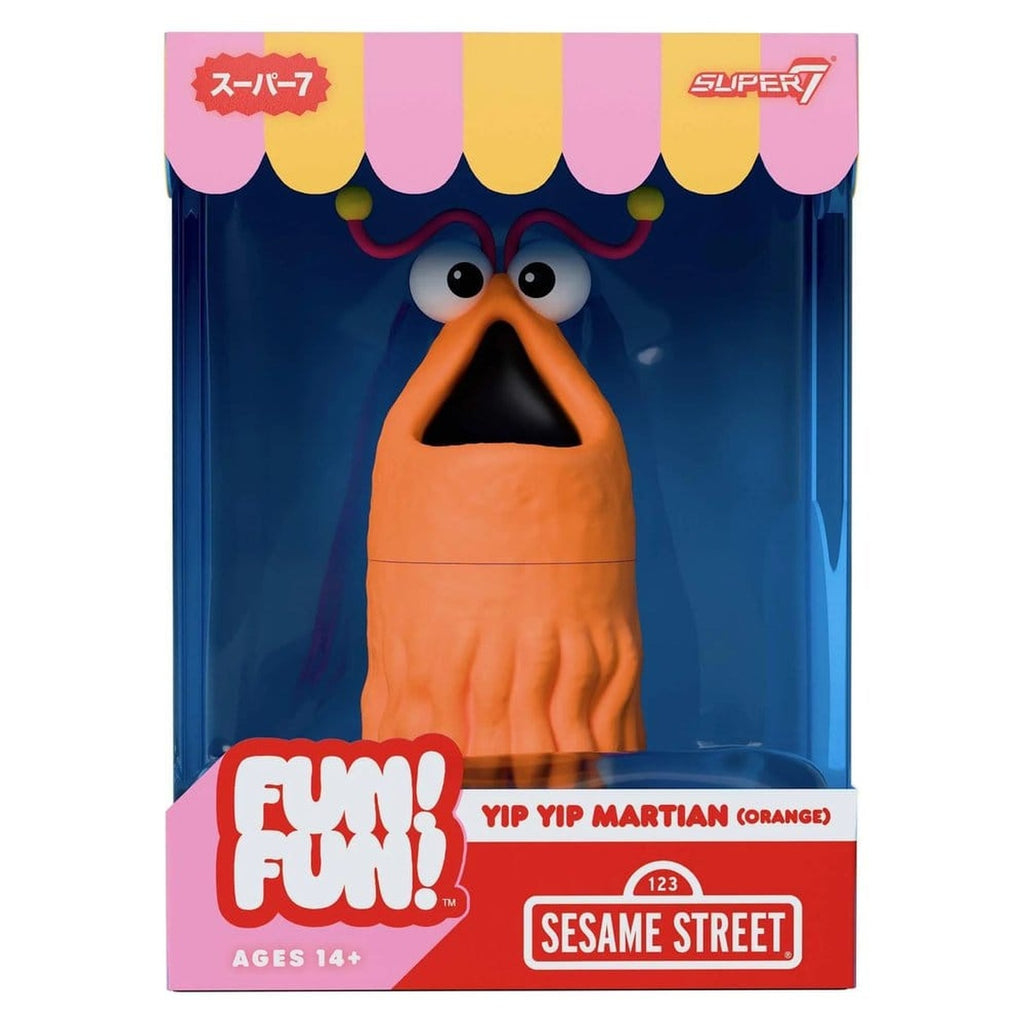 Immagine del prodotto Sesamo Street Fun! Fun! Figure in soft vinyl Yip Yip Martian (Arancione) 18 cm