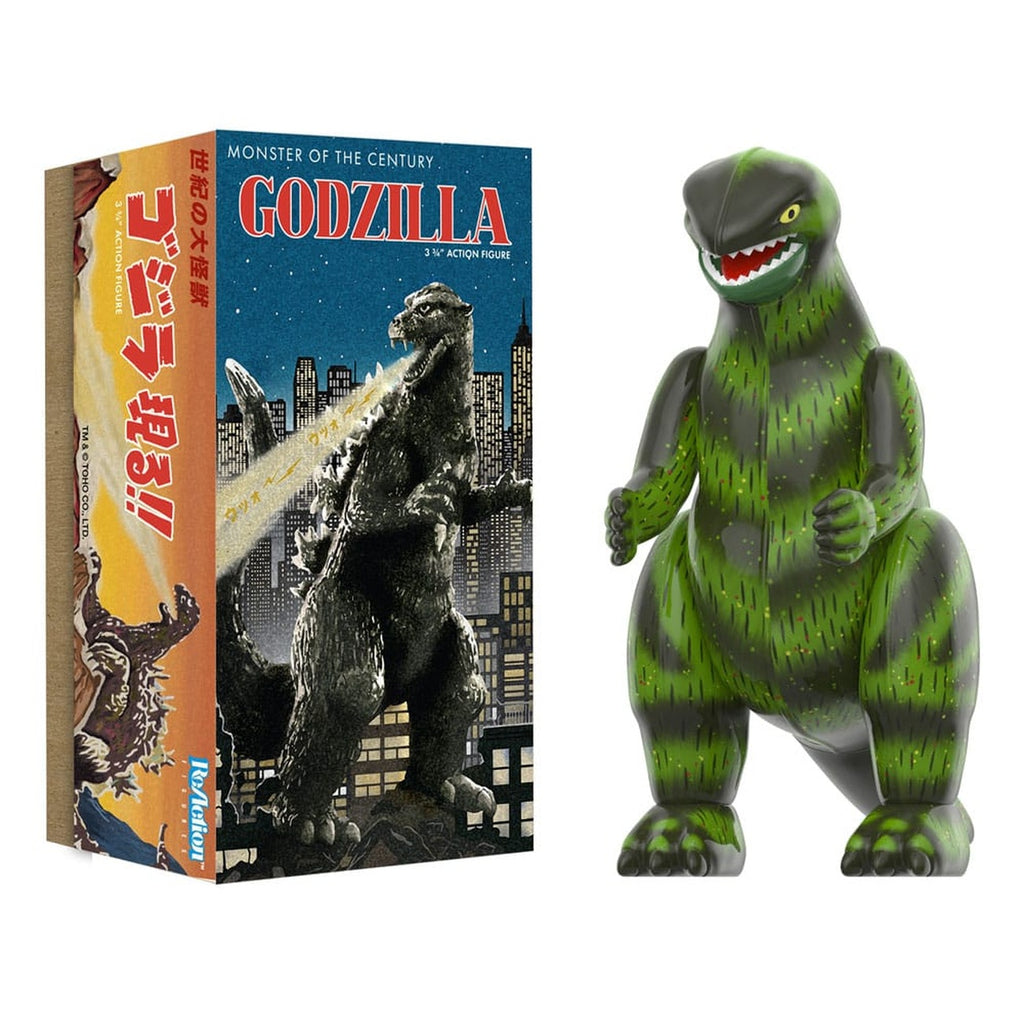 Immagine del prodotto Godzilla Toho ReAction action figure Wave 01 (Latta Retrò) Godzilla (Latta Marusan) 10 cm
