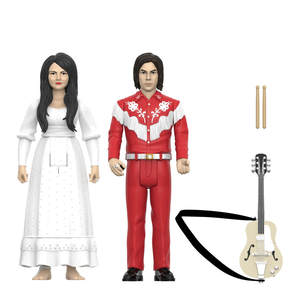 Immagine del prodotto The White Stripes ReAction action figure set da 2 Wave 02 The White Stripes (Elephant) 10 cm