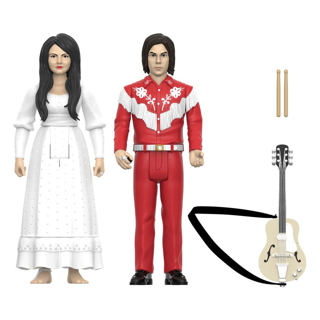 Immagine del prodotto The White Stripes ReAction action figure set da 2 Wave 02 The White Stripes (Elephant) 10 cm