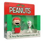 Immagine del prodotto Peanuts ReAction Set di 2 action figure Charlie Brown e Snoopy (Canto di Natale) 10 cm