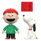 Immagine del prodotto Peanuts ReAction Set di 2 action figure Charlie Brown e Snoopy (Canto di Natale) 10 cm