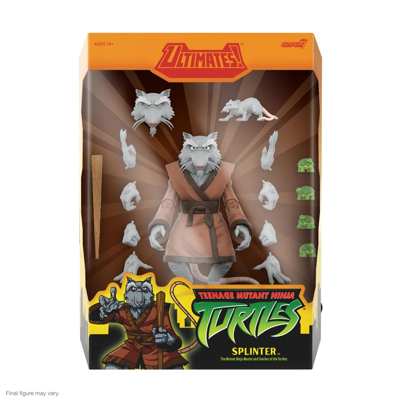 Immagine del prodotto Teenage Mutant Ninja Turtles Ultimates Action Figure Wave 13 Splinter 18 cm