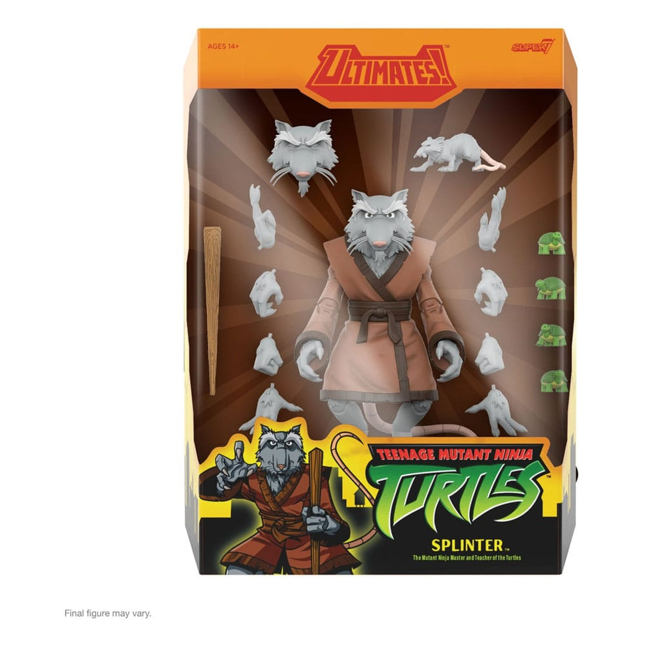 Immagine del prodotto Teenage Mutant Ninja Turtles Ultimates Action Figure Wave 13 Splinter 18 cm