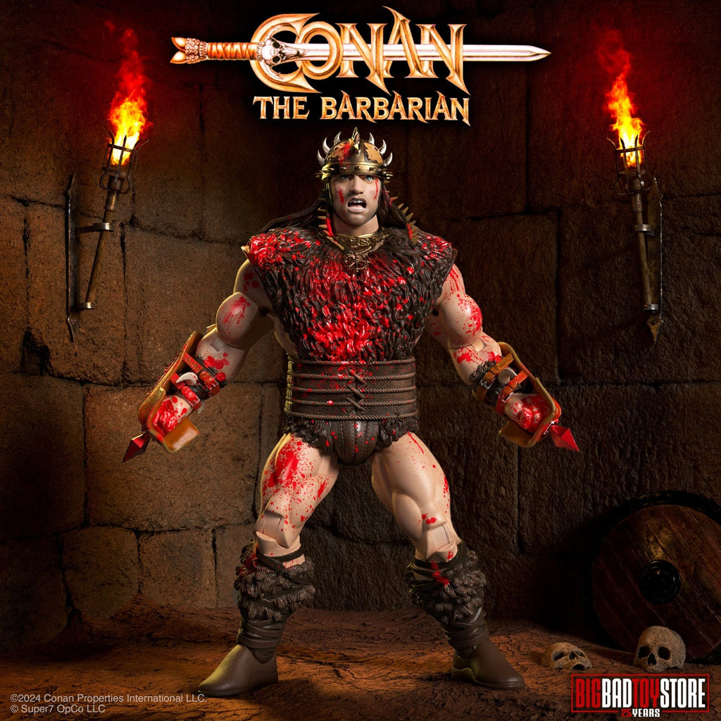 Product image Conan the Barbarian Ultimates Action Figure Conan Blood Soaked Pit Fighter 18 cm