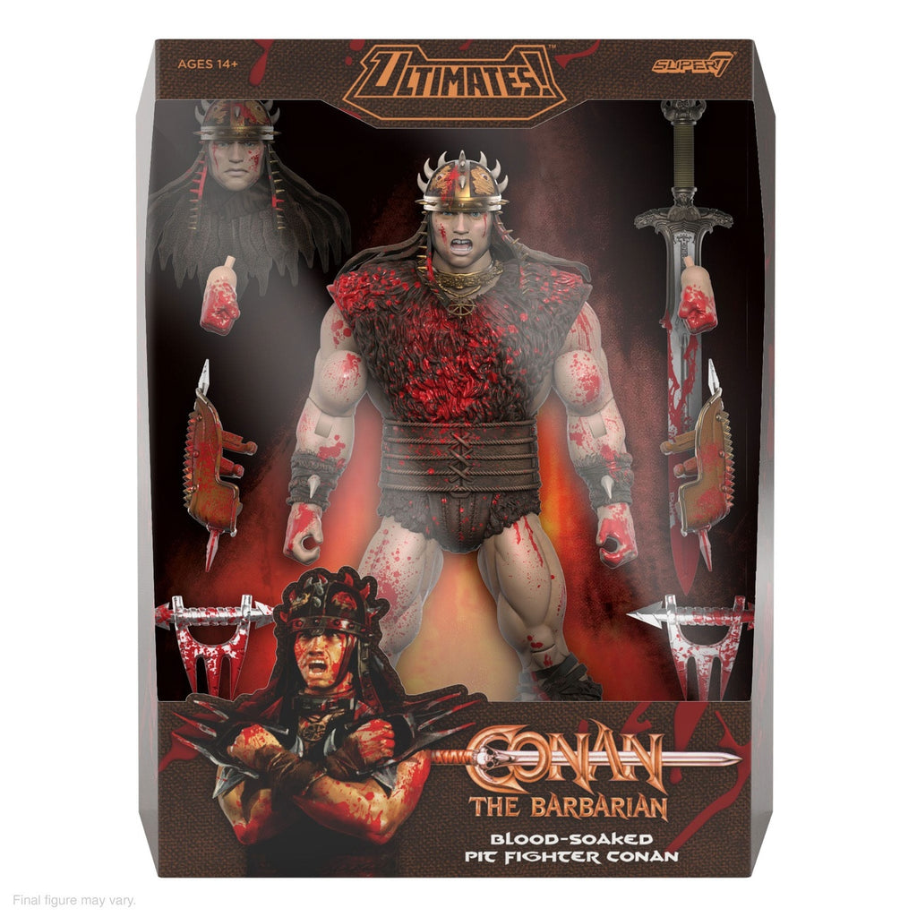 Product image Conan the Barbarian Ultimates Action Figure Conan Blood Soaked Pit Fighter 18 cm