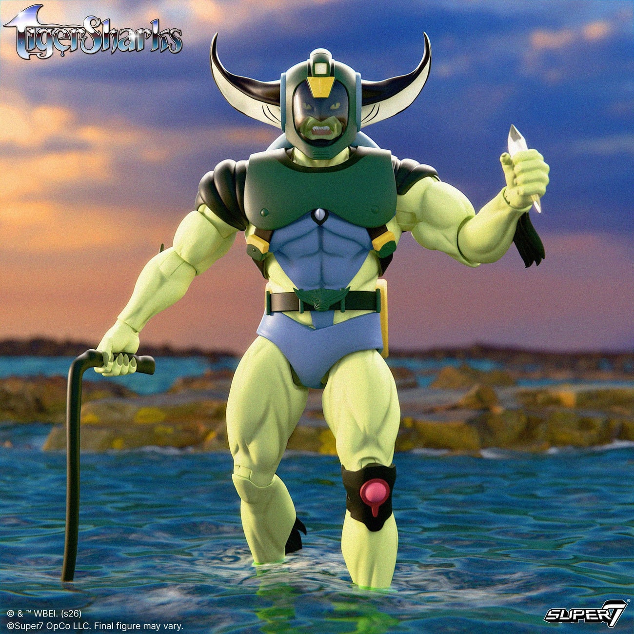 Immagine del prodotto Action figure T-Ray 18 cm TigerSharks Ultimates Wave 01