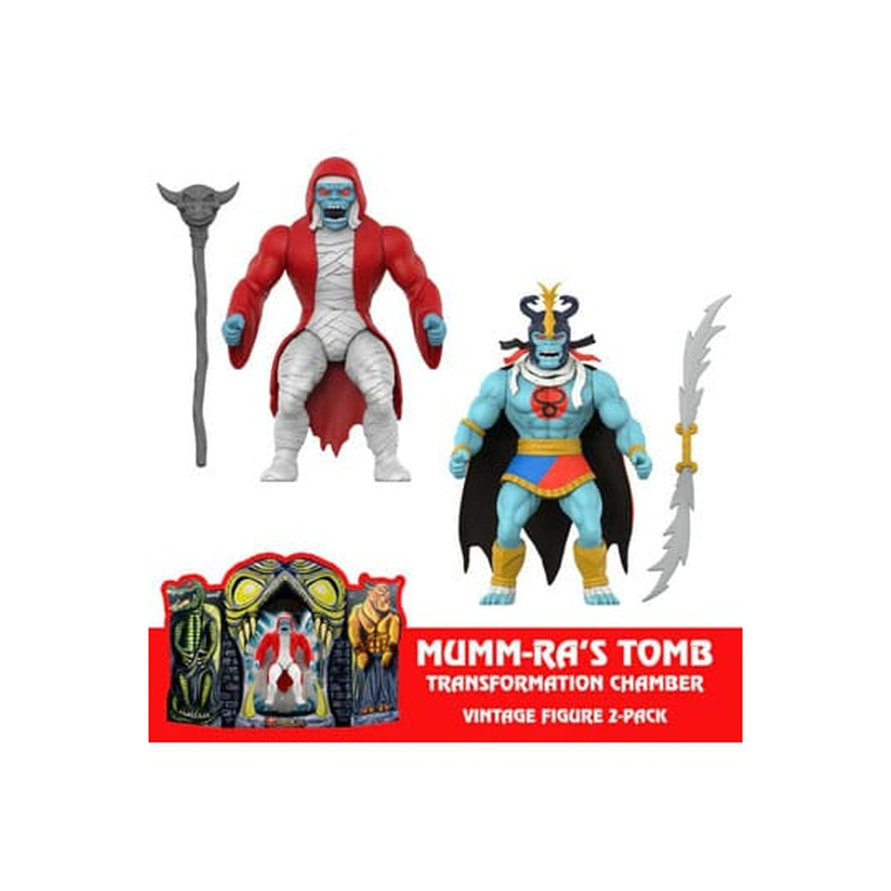 Immagine del prodotto Thundercats Vintage Collection Set di 2 action figure Tomba di Mumm-Ra 14 cm