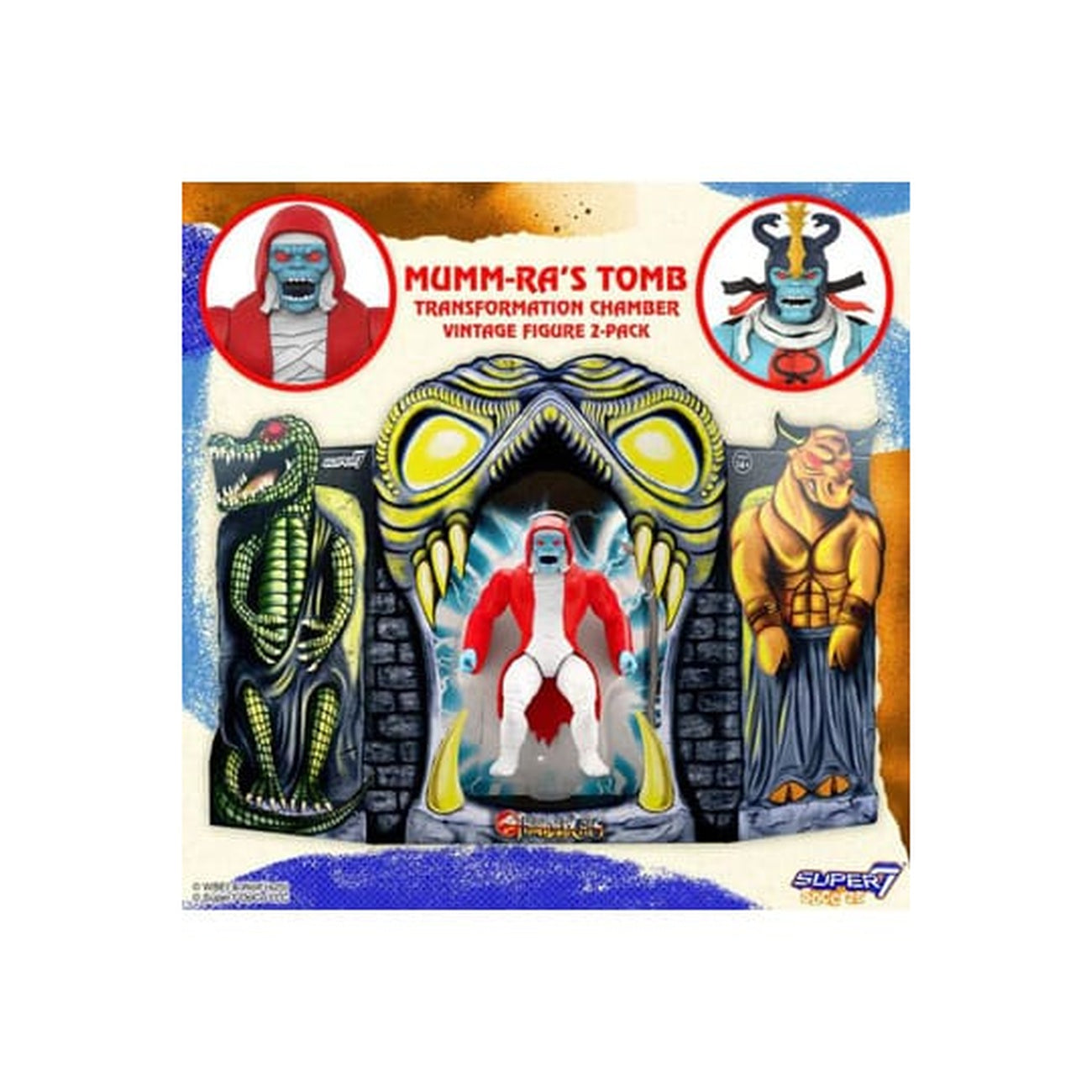 Immagine del prodotto Thundercats Vintage Collection Set di 2 action figure Tomba di Mumm-Ra 14 cm