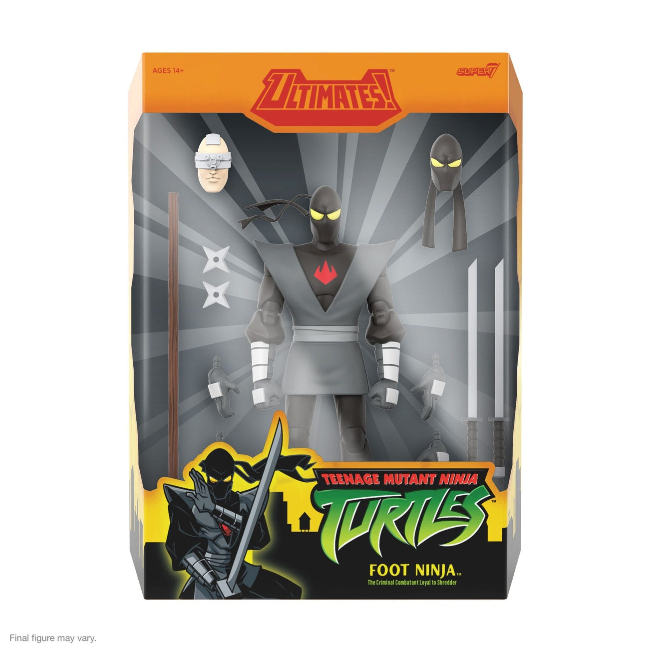 Immagine del prodotto Teenage Mutant Ninja Turtles Ultimates Action figure Wave 13 Foot Ninja 18 cm