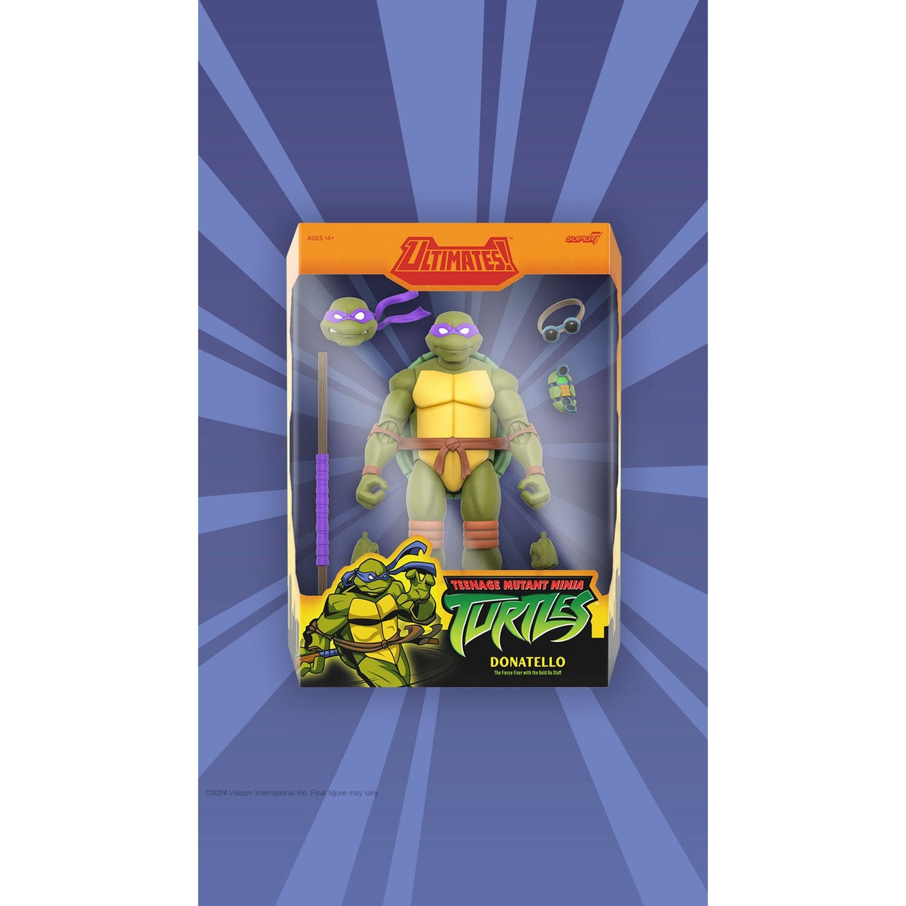 Immagine del prodotto Teenage Mutant Ninja Turtles Ultimates Action figure Wave 12 Donatello 18 cm