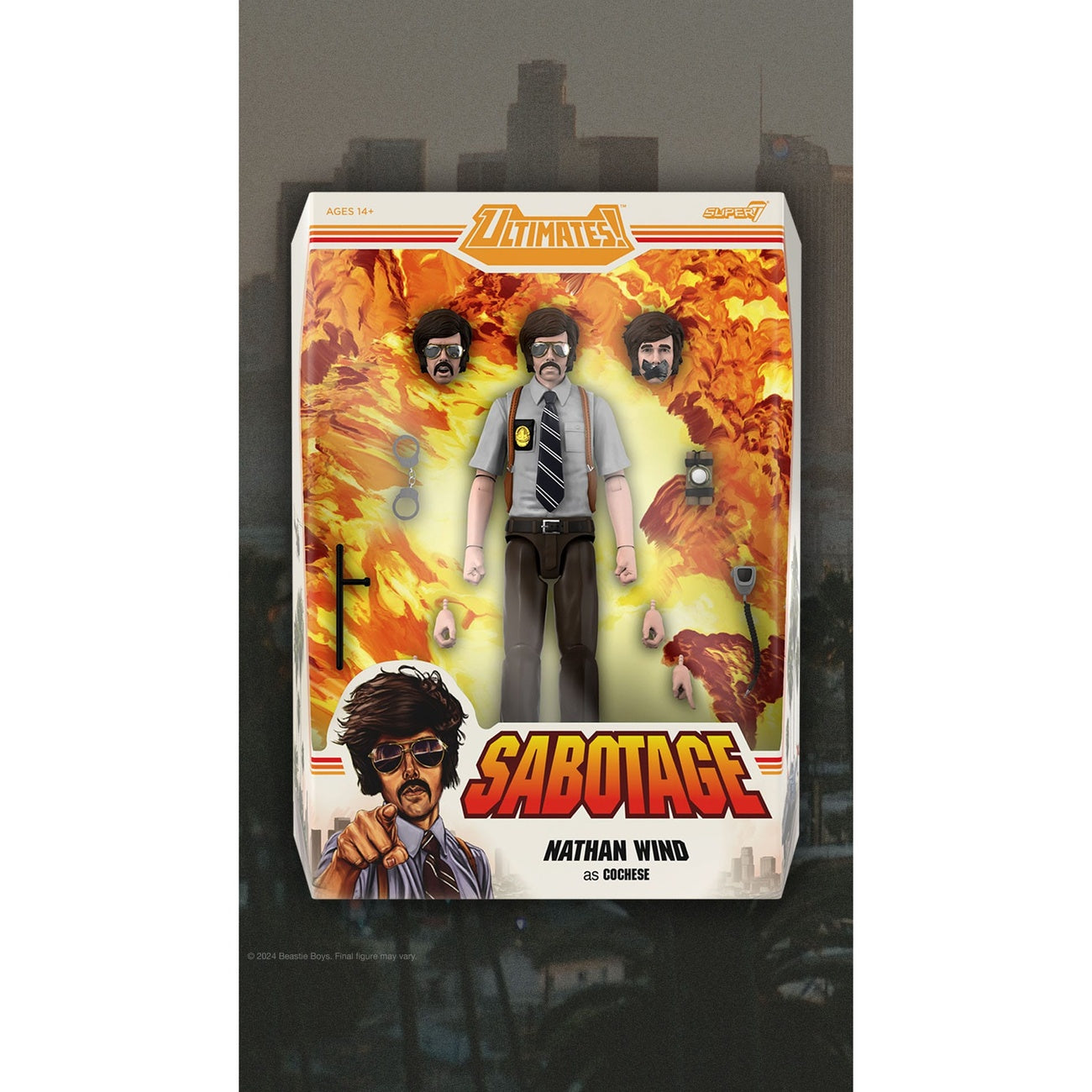 Immagine del prodotto Beastie Boys Ultimates action figure Wave 1 Nathan Wind come "Cochese" 18 cm