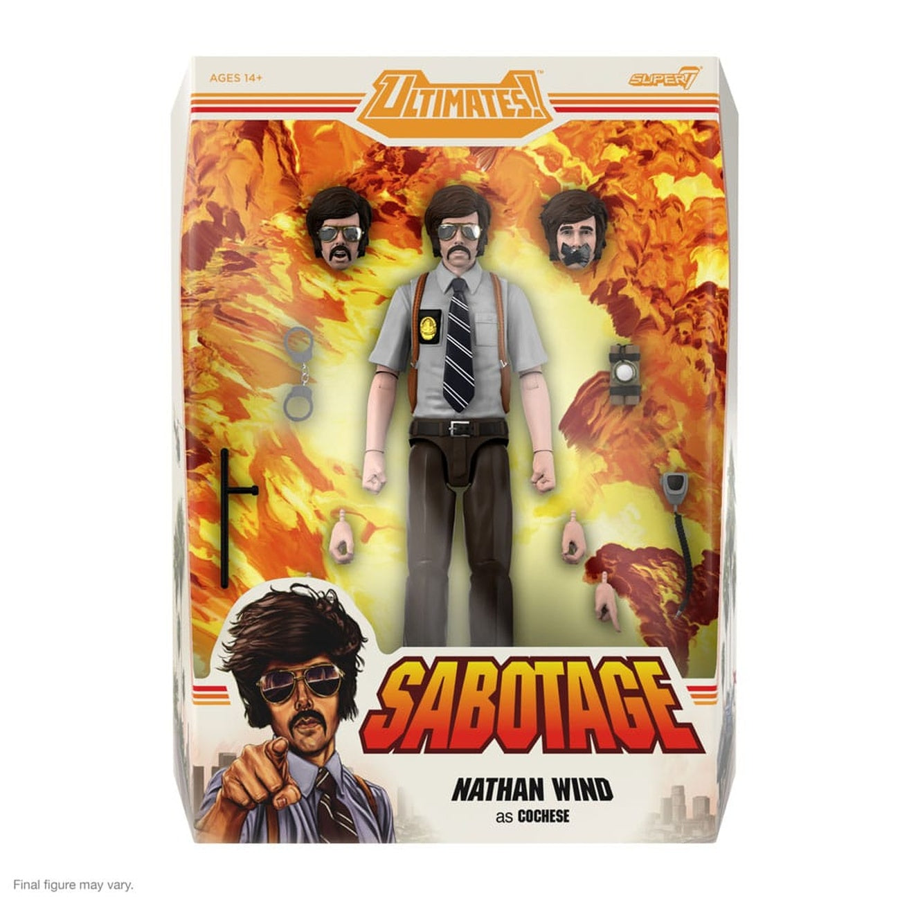 Immagine del prodotto Beastie Boys Ultimates action figure Wave 1 Nathan Wind come "Cochese" 18 cm
