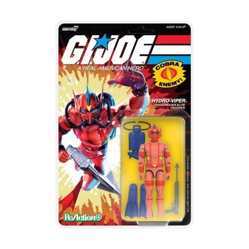 Immagine del prodotto GI Joe ReAction+ action figure Wave 07 Hydro Viper (Comic) 10 cm