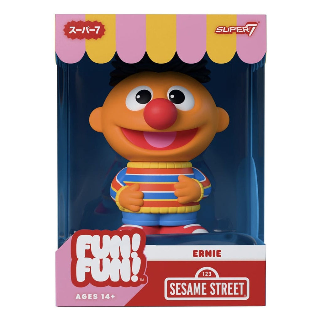 Immagine del prodotto Sesame Street FUN! FUN! Figure in soft vinyl Wave 02 Ernie 13 cm