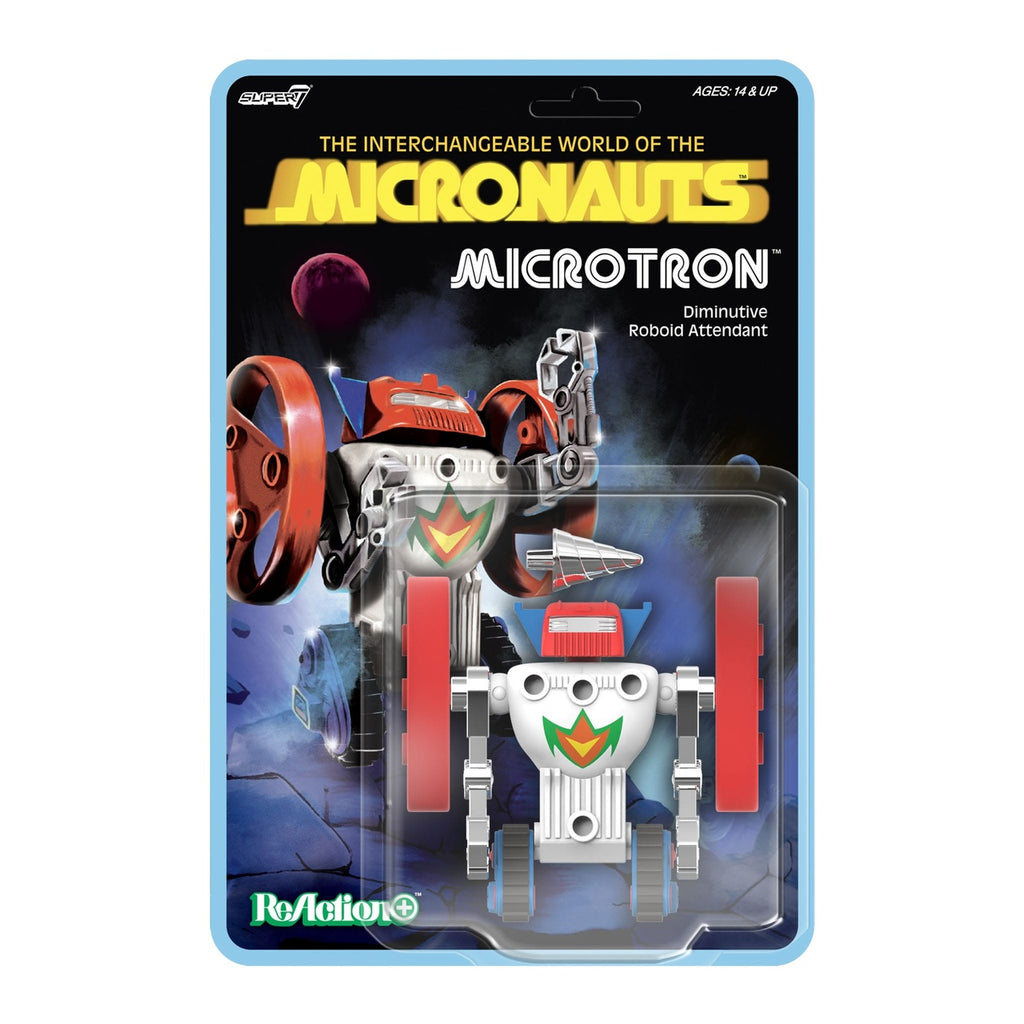 Immagine del prodotto Micronauts action figure ReAction+ Wave 02 Microtron 9 cm