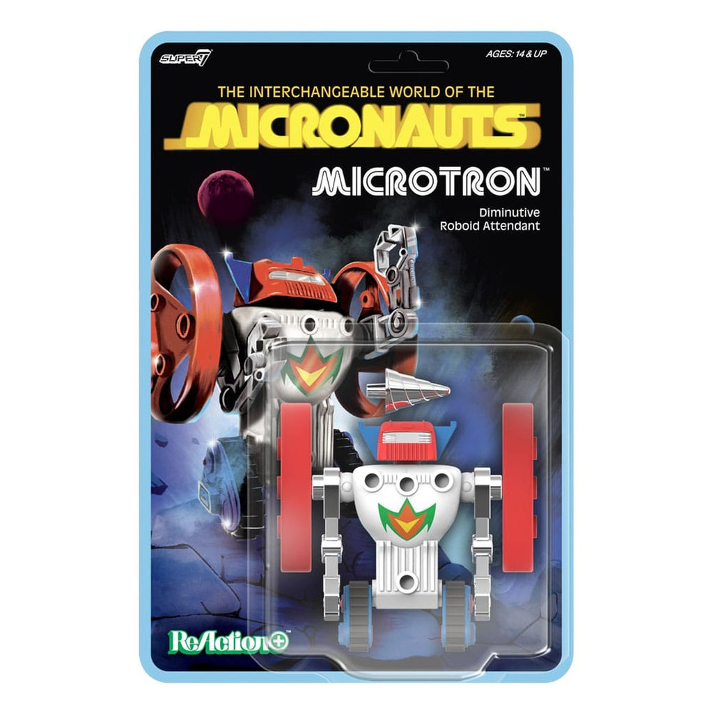 Immagine del prodotto Micronauts action figure ReAction+ Wave 02 Microtron 9 cm