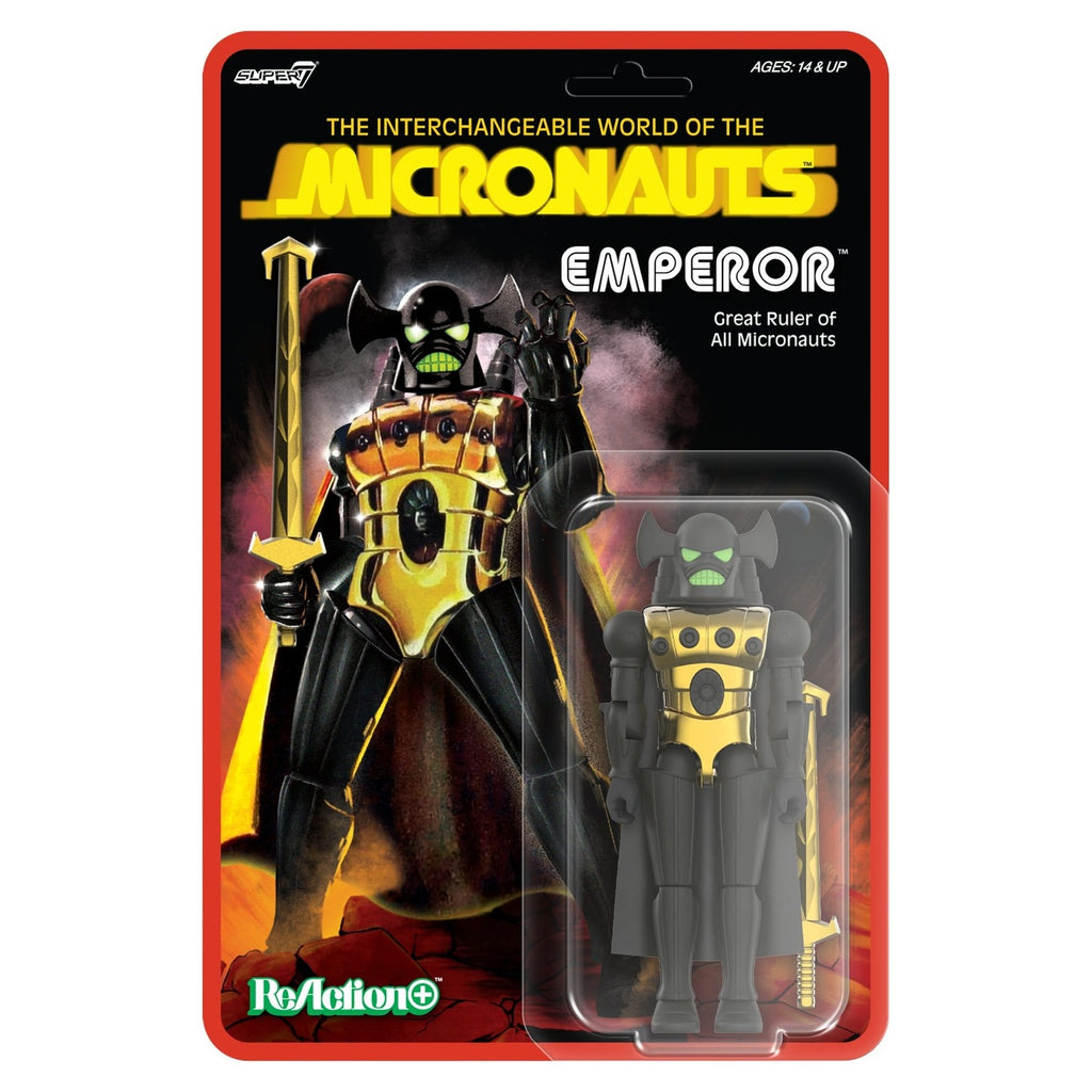 Immagine del prodotto Micronauts ReAction+ action figure Wave 03 Emperor 10 cm