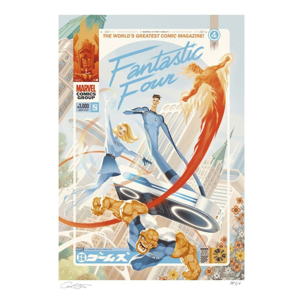Immagine del prodotto Marvel Fantastic Four n. 48 Stampa d’arte Marvel's First Family: The Fantastic Four! 61 x 41 cm - senza cornice