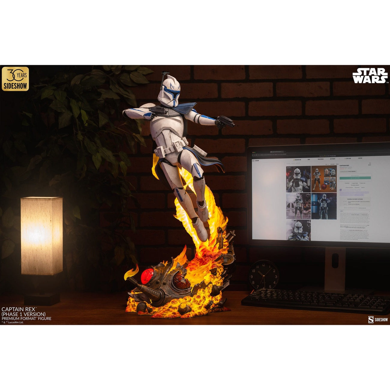 Immagine del prodotto Star Wars Statua Premium Format Captain Rex (Versione Fase 1) Sideshow Exclusive 68 cm