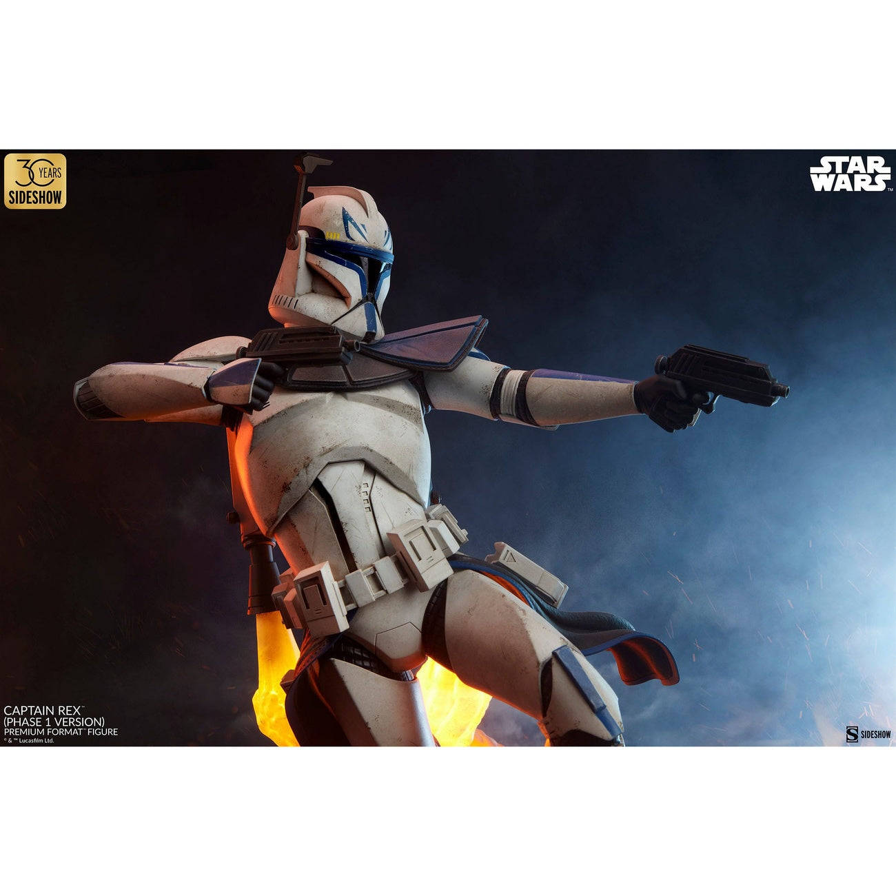 Immagine del prodotto Star Wars Statua Premium Format Captain Rex (Versione Fase 1) Sideshow Exclusive 68 cm
