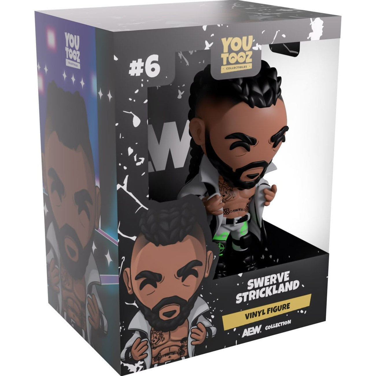 Immagine del prodotto Figura in vinile All Elite Wrestling Swerve Strickland 12 cm