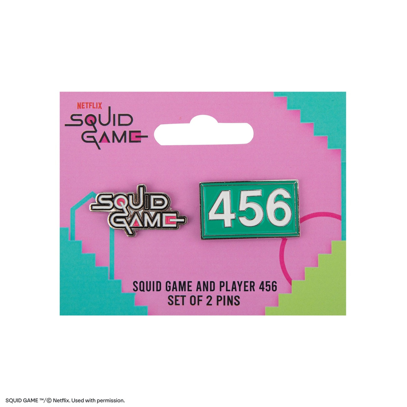 Immagine del prodotto Squid Game Pin Set da 2 Squid Game & Giocatore 456