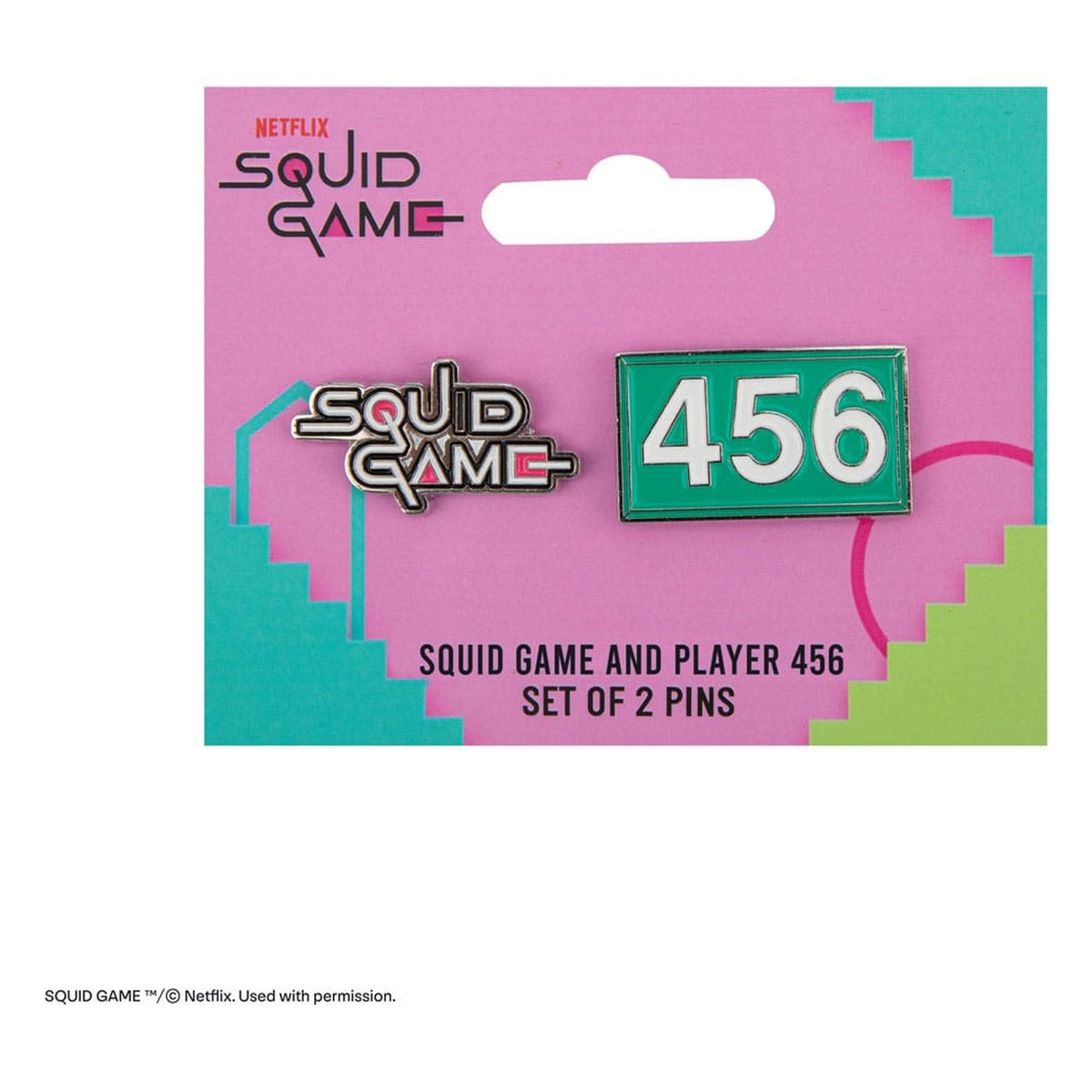Immagine del prodotto Squid Game Pin Set da 2 Squid Game & Giocatore 456